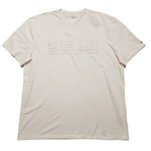 Tommy Hilfiger Men's‎ T-Shirt Mesh Cotton Short Sleeve Embroidery Logo 2XL
